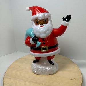 Wondershop BLOW MOLD SANTA 12" Battery Operated Decorative Figurine Christmas